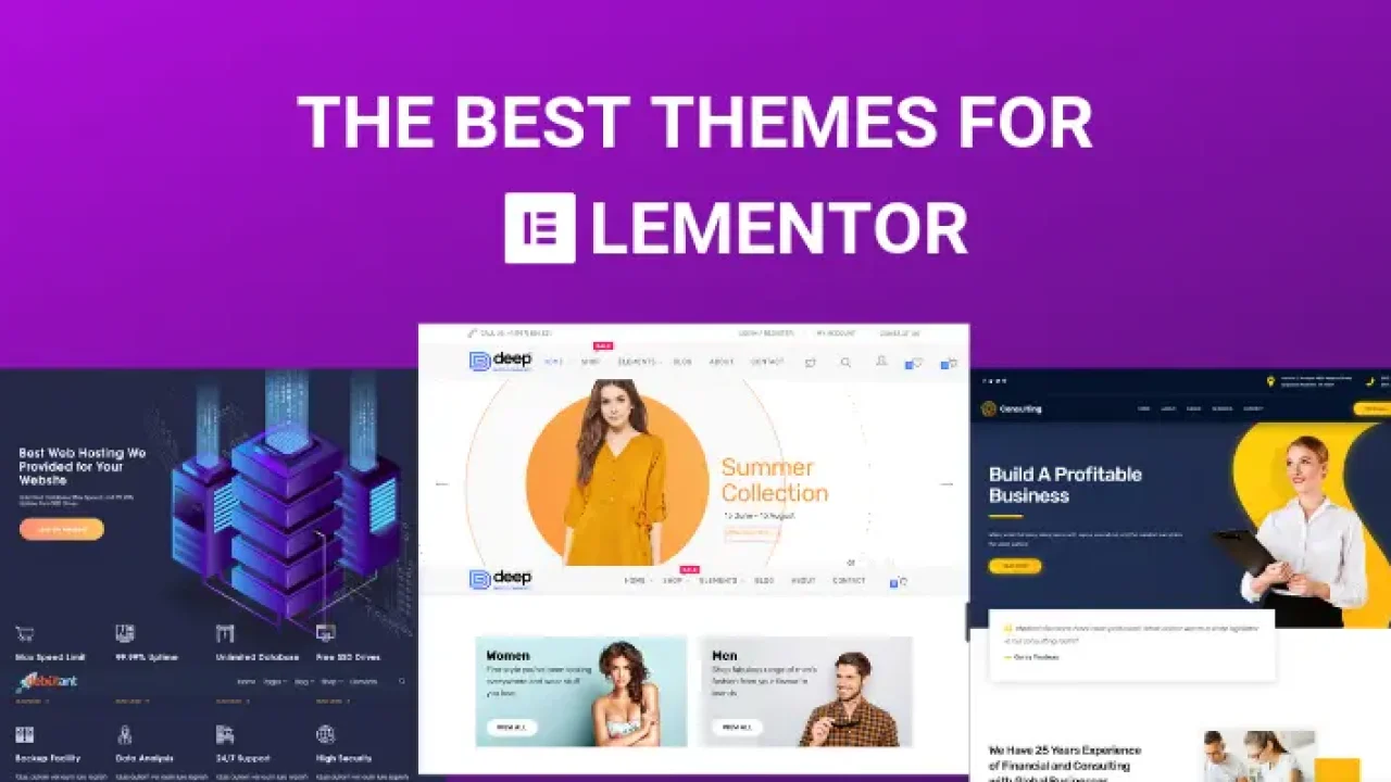 Best Elementor WordPress Themes For Stunning Websites